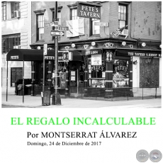 EL REGALO INCALCULABLE - Por MONTSERRAT ÁLVAREZ - Domingo, 24 de Diciembre de 2017